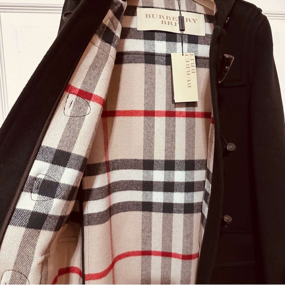 Burberry | Coat | Burberry Brit Wool Duffle Coat | Gifts for Her | Cozy Chic - Picture 5 of 14